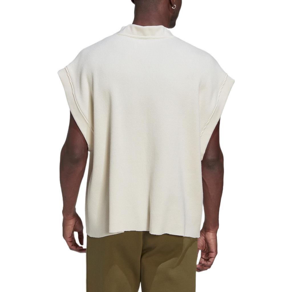 Adidas Originals Trefoil V-Neck Tank Top Blue Version Men Tops Pink White HG4826