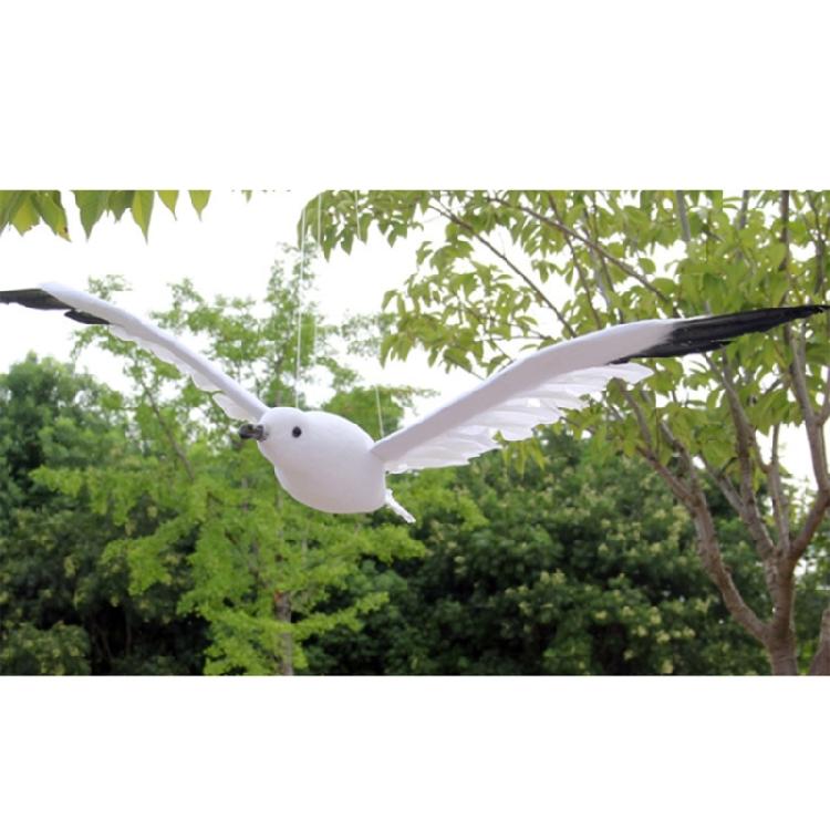 Artificial Seagulls Decors Hanging Ornament Christmas Flying Bird Pendant Seagulls Model Statue for Wedding Parties