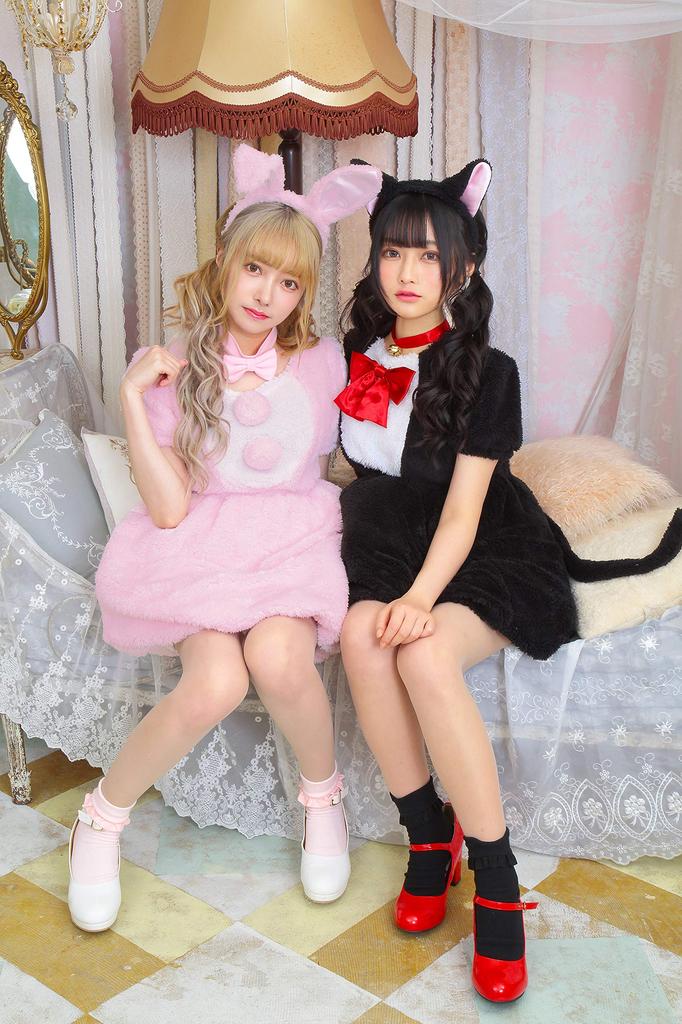 Clearstone Fluffy Animal Cosplay Halloween Strawberry Rabbit Costume for Pink Women,