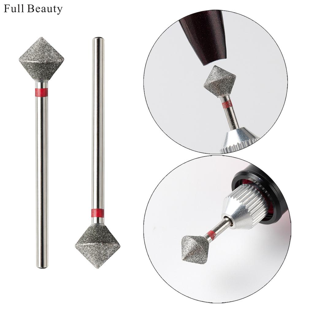 Nail art three-dimensional diamond emery grinding head tungsten steel alloy grinding bit metal drill