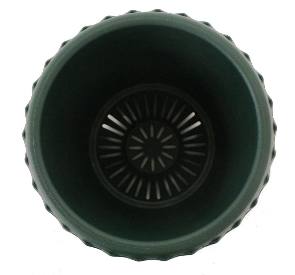 Richelle Rose Pot No. 6 Dark Green