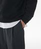 Musinsa Standard 14W Corduroy One-Pleat Wide Elastic Pants [Iron Gray]
