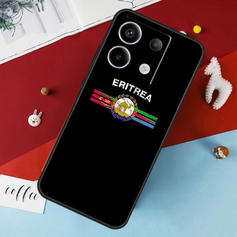 Eritrea Flag Case For Xiaomi Redmi 12 13C 12C 10C 9C Redmi Note 13 9 10 11 12 Pro 9S 10S 11S 12S Cover