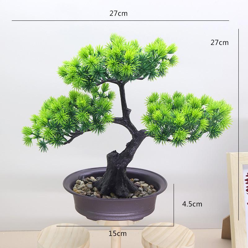 Künstliche Kiefer mit Kunststoffmaterial für Heim- und Gartendekor und Balkonlandschaft