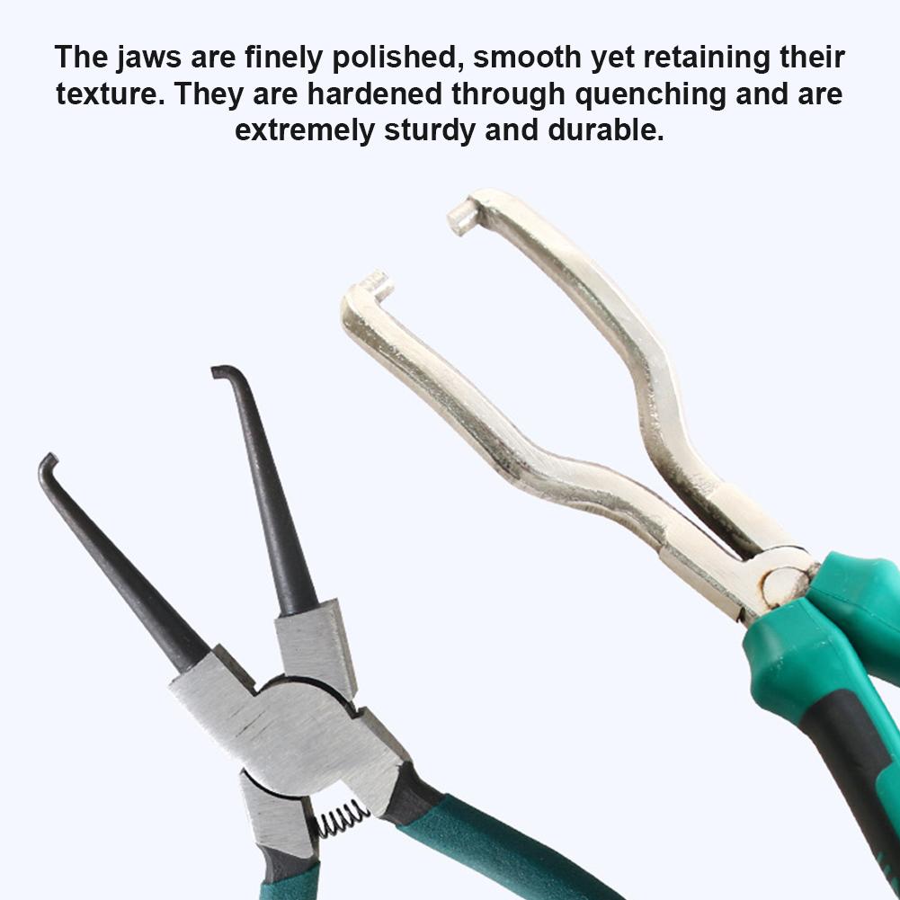 1Pc Car Joint Holding Plier Fuel Filter Line Petrol Clip Pipe Hose Release Disconnect Removal Plier Tool 7"/9" Car Accessories