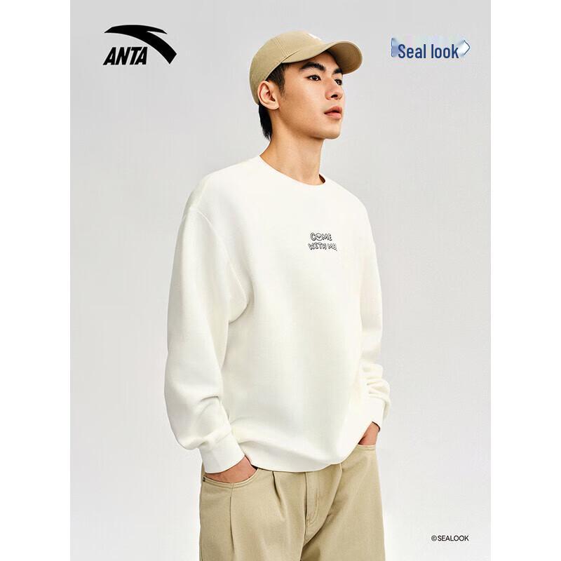 ANTA X Seal Look Unisex Round Neck Pullover Sweatshirt 2XL