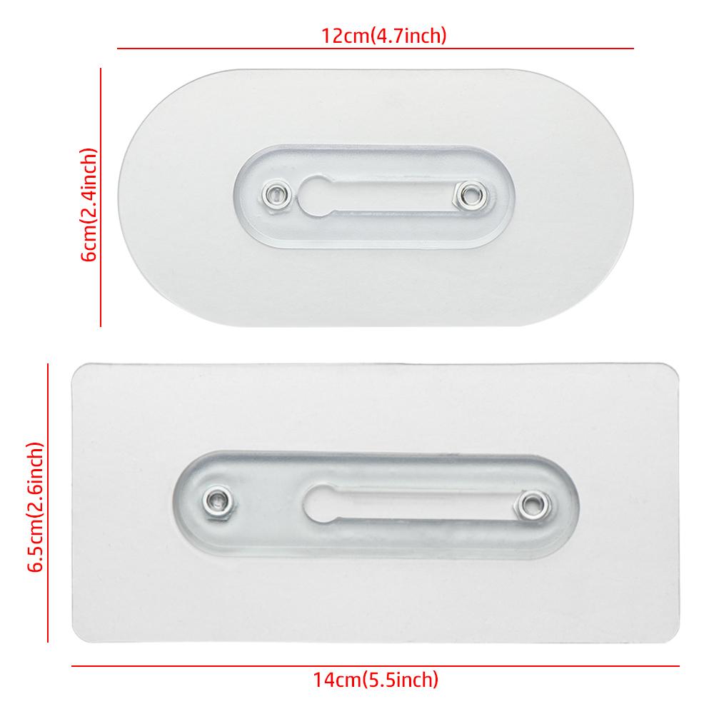 Universal Strong Adhesive Nail Wall Hook Non-Trace Nut And Screw Stickers No Drilling Photo Frame Kitchen Bathroom Holders Durab