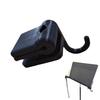 Bow Holder for Music Stand Folding Clip Bow Hook Organizer with Pencil Holder for Violin Viola Cello Bass Orchestra Accessory