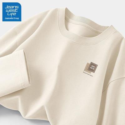 Camiseta Masculina de Manga Longa Pesada JEANSWEST LIFE