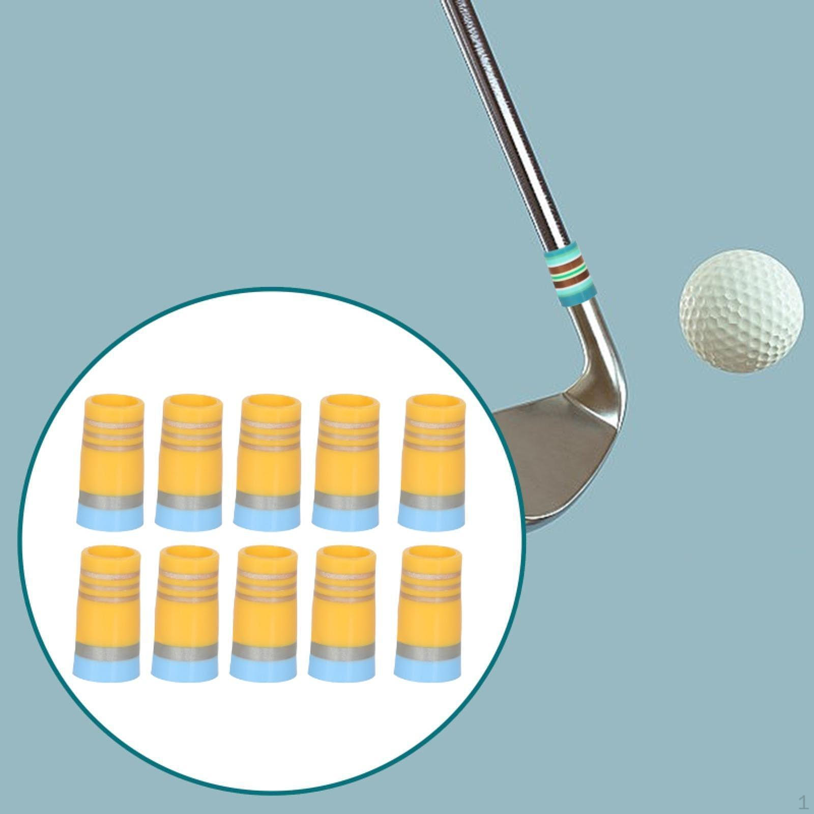 

10 наконечников для клюшек для гольфа для клина с коническим наконечником, размер .370, запасные части Style F