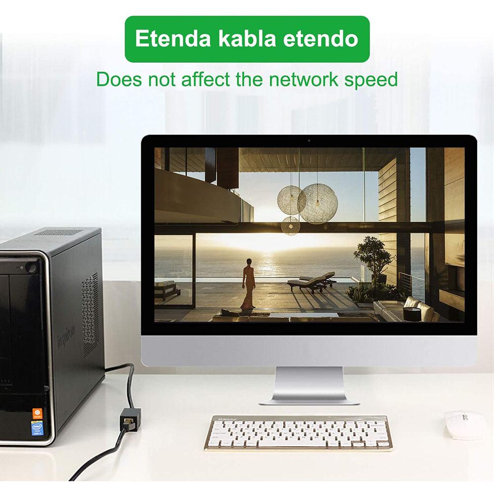 Ethernet Cable Extender,RJ45 Cat 5 Cat 6 Cat6a Coupler, Extender Connector - Ethernet Coupler Female To Female