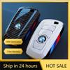 BADB1 Hot 2025 Carbon Fibre Car Key Cover Case Holder Shell Bag For F30 F20 F10 F18 F22 F01 X3 X4 F06 F02 M3 M5 Auto Keychain Acce