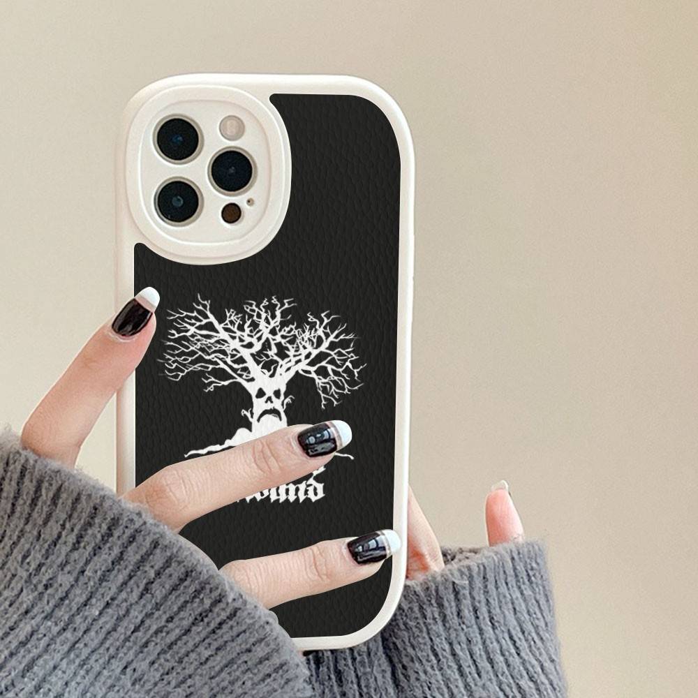 

Sematary Haunted Leather Phone Case For IPhone 16 15 14 13 11 12 Pro Max Mini Plus Back Cover iPhone 16pro max