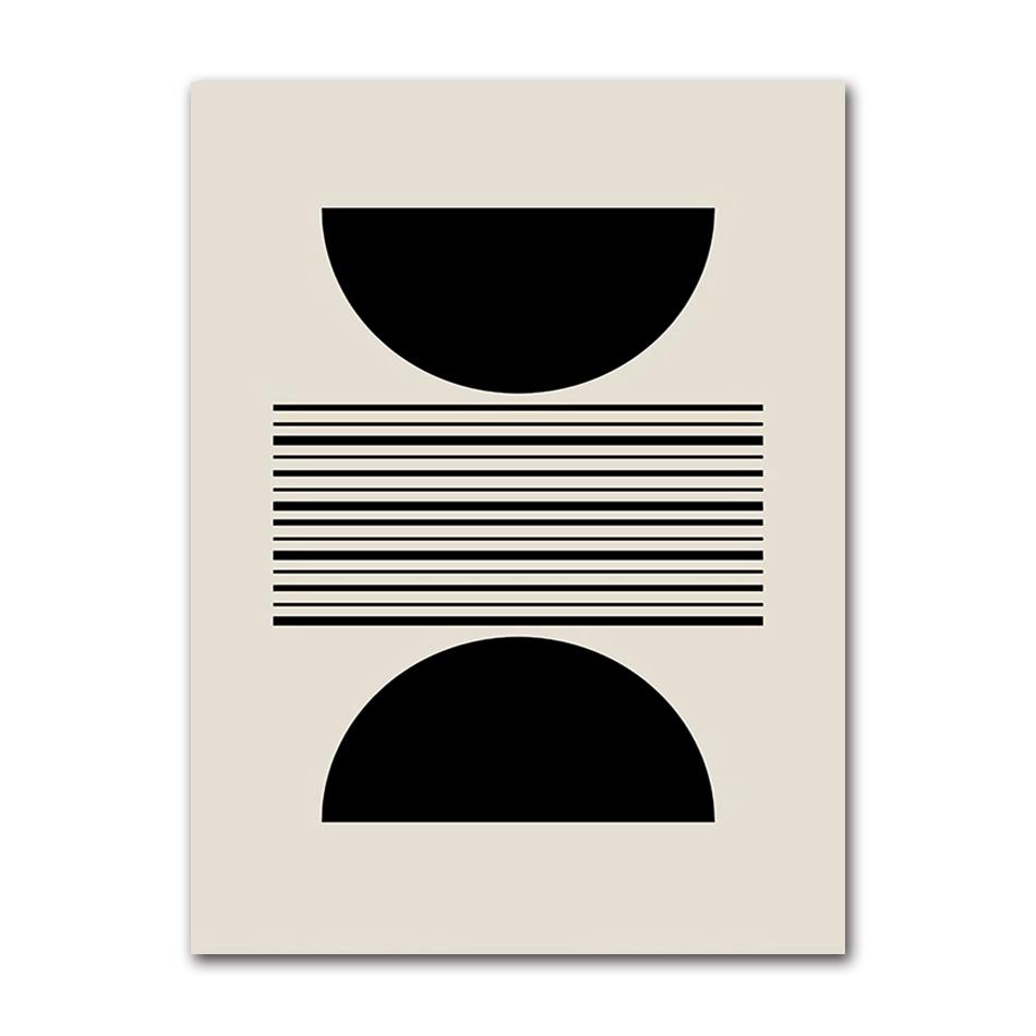 Abstract Matisse Body Line Posters Leaf Boho Black Beige Canvas Paintings Wall Art Print Picture Living Room Interior Home Decor
