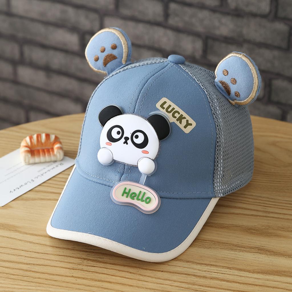 Children's Animal Cartoon Baseball Cap - Summer Girls' Mesh Baseball Cap - Boys' Sun Protection Hat