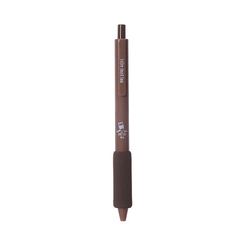 Cherry Blossom Quick-Dry Student Pen - Soft Grip, ST Tip, Click-Action