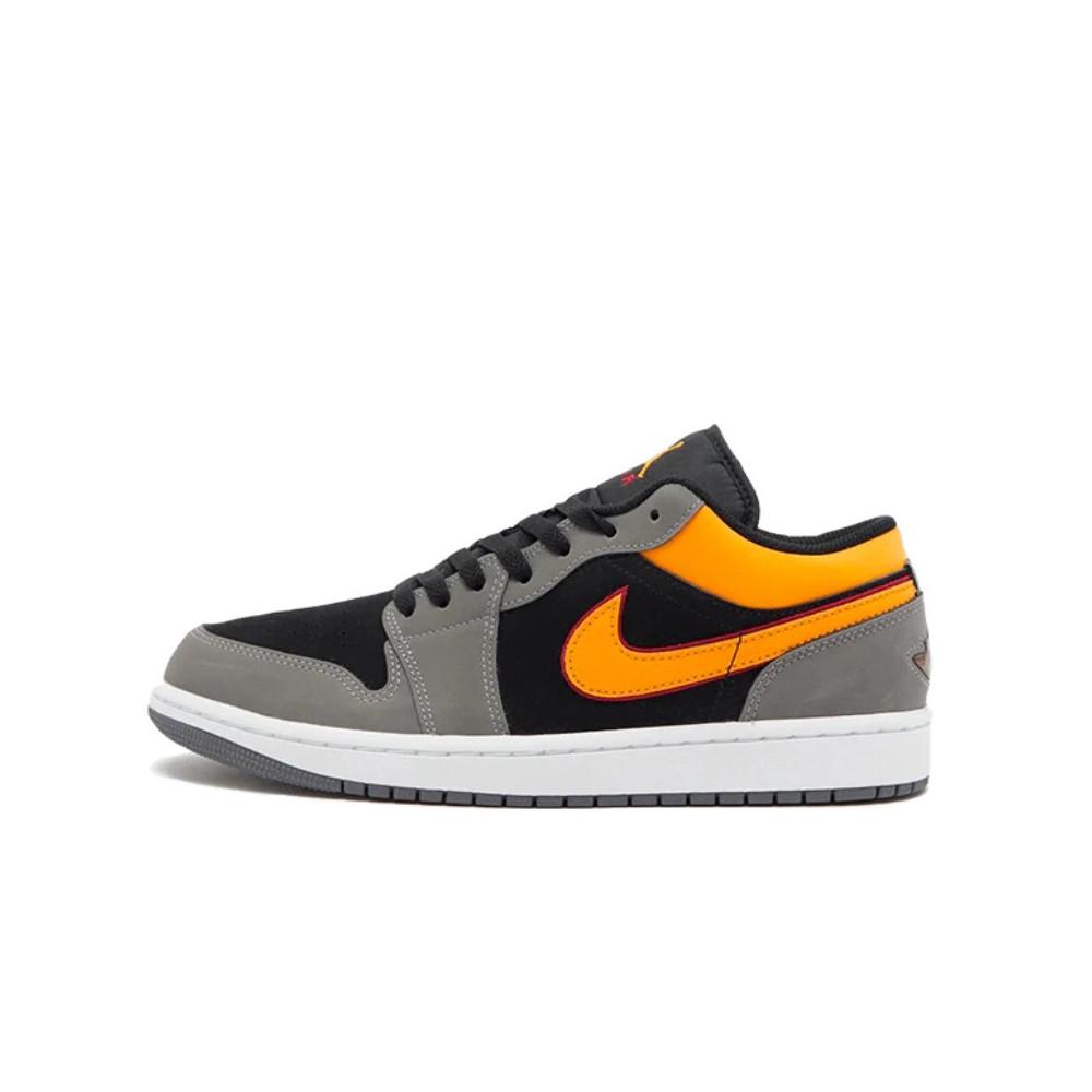 Air Jordan 1 Low Black Vivid Orange