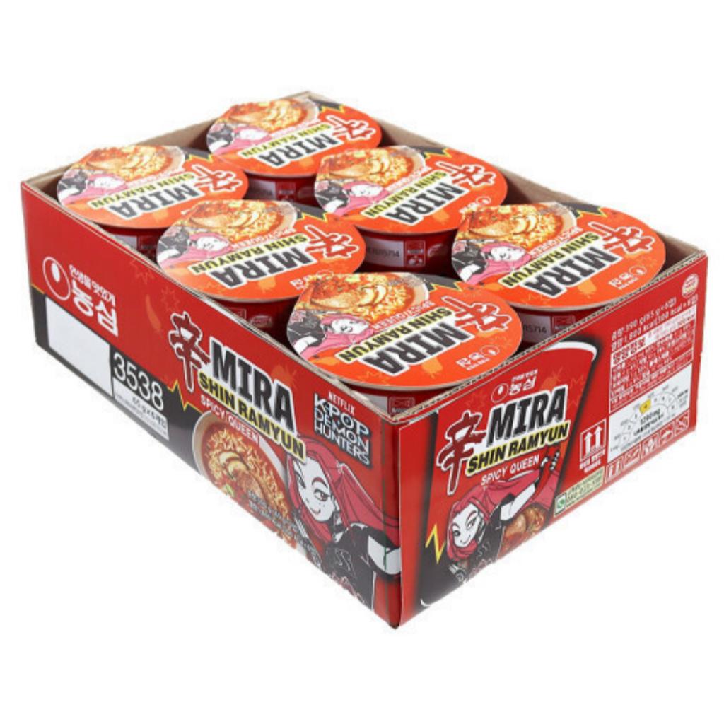Nongshim K-Pop Dämonenjäger Shin Ramen Huntrix Edition 3 Arten