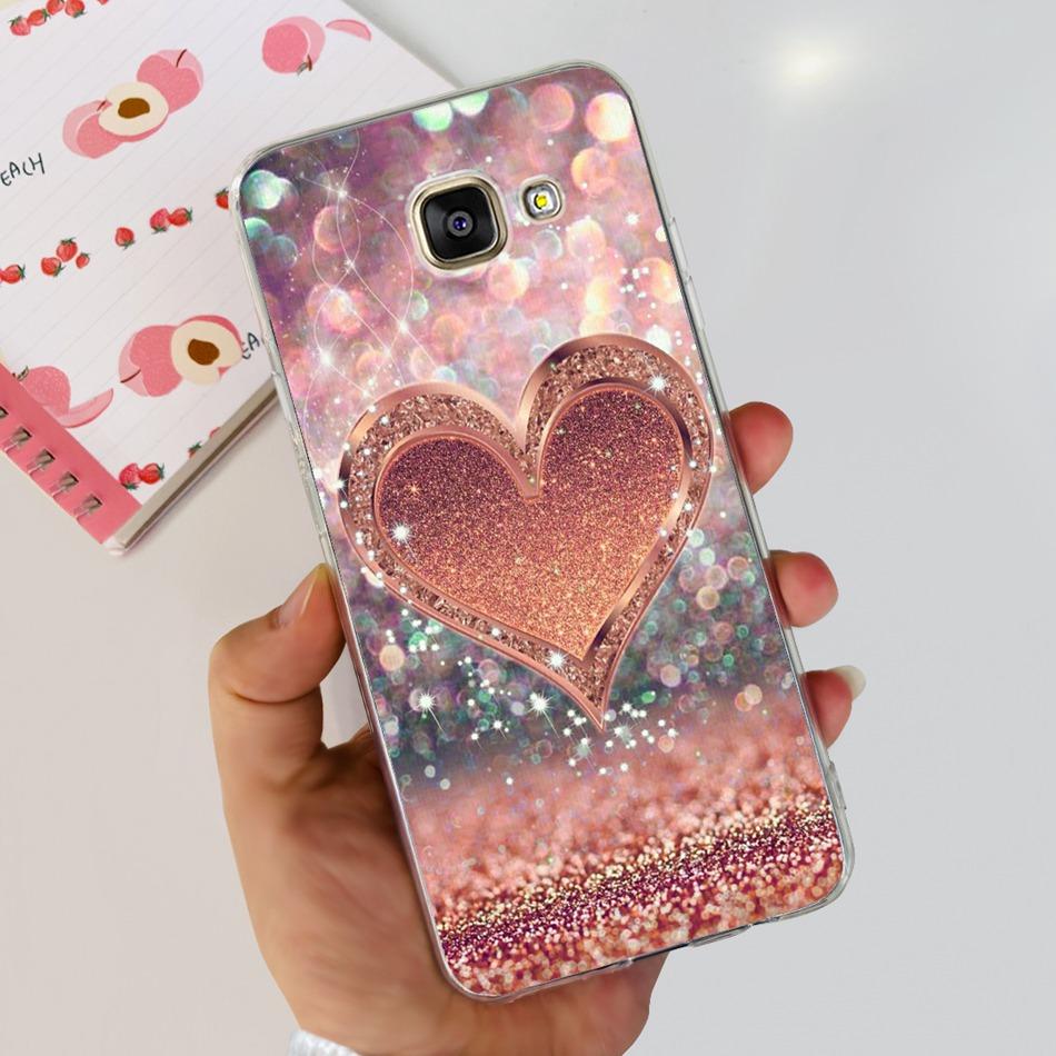 Pour Samsung Galaxy A5 2016 Coque Samsung A5 2017 2015 A500F A520F SM-A510F Impression Élégante Silicone Souple TPU Coque Arrière de Téléphone