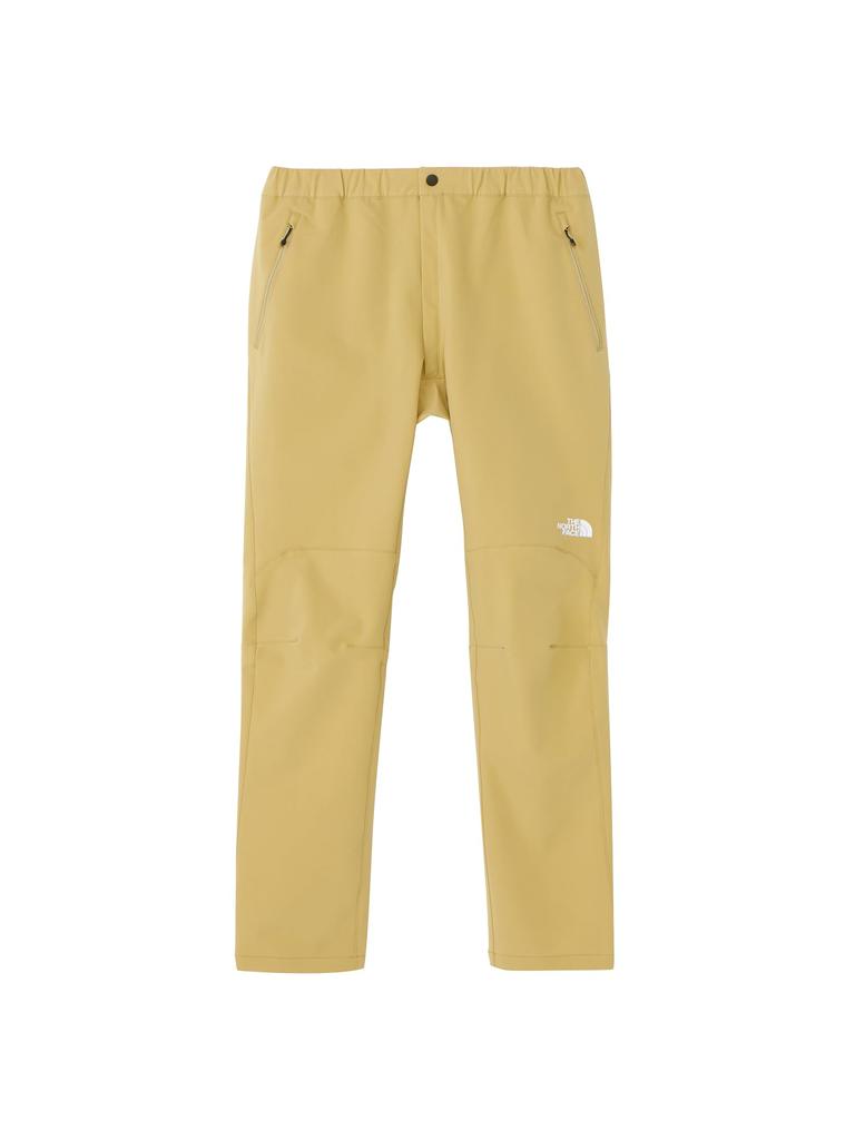 The North Face Alpine Light Size XL Men's Pants, Water-Repellent, Stretch, Anti-Static, Khaki,