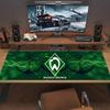SV Werder Bremen Home Large Size Mouse Pad Large Gaming Table Cushion Non-slip Laptop Tablet Big Mousepad XXL Mat Mini PC Playmat With Lock edge
