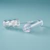 Transparent 3ML Refillable Empty Lipgloss Tubes 1/5Pcs with Soft Silicone Brush for Portable Travel Cosmetic Use