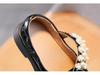 2024 Spring and Autumn Kids Leather Princess Shoes with Soft Sole, Ideal for Black Dance.