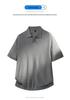 Men's Plus Size Breathable Knit Summer T-shirt - Loose Fit Short Sleeve