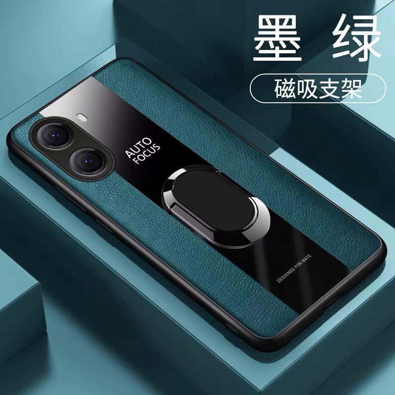 Case For POCO X7 Pro 5G Case Magnetic Ring Phone Cover For Xiaomi POCO X7 Pro Redmi Turbo 4 Luxury Leather Shell Silicone Bumper