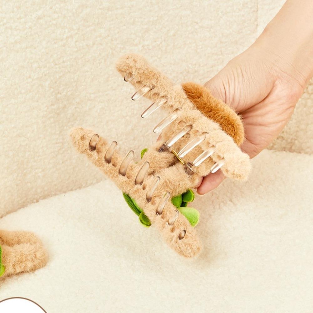 Girly Heart Capybara Hair Accessories Elastic Hair Rope Cute Hair Clip for Women Girl