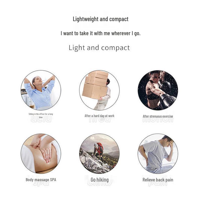 Electric Mini Massage Gun for Muscle Relaxation and Neck Pain Relief