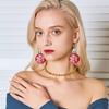 Christmas Star Snowflake Ball Shaped Bulb Earrings Dangle Hook For Women Ear Dangle Drop Xmas Decor Party Jewelry Gift