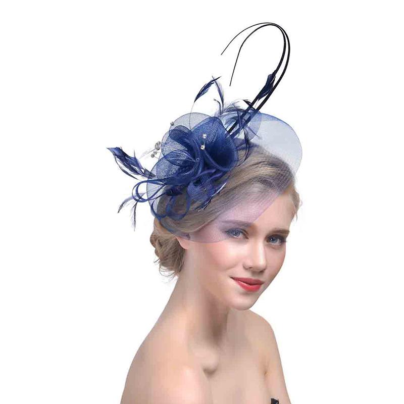 Women's Headband and Clip Hat Fascinator Wedding Party Race Royal Ascot