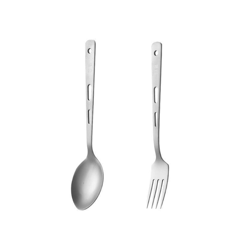 4Pcs/Set Travel Camping Utensils Set Lightweight Outdoor Survival Cutlery Spoon Knife Fork Chopsticks Durable Hiking Tableware