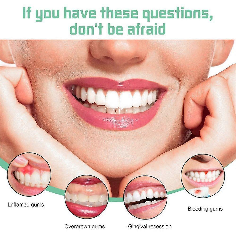 2PCS Teeth Whitening Serum Gel Oral Tooth Clean Dental Care Toothpaste Stain Remover