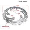 260/220mm Front Rear Brake Discs Rotors For EXC 300 EXC-F 350 SX 125 200 SX-F 250 450 XC 500 XCW XCF 1994-2022