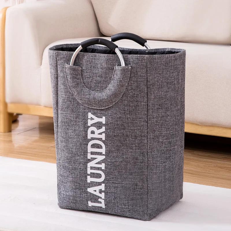 Foldable Waterproof Dirty Clothes Basket Toy Storage Bucket Bathroom Laundry Basket Dirty Clothes Storage Laundry Products