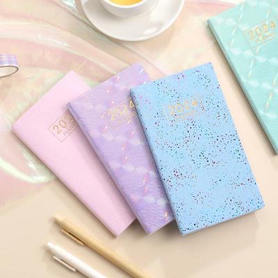 A6 Monthly Weekly Planner Notebook Journal Agenda 2024 Diary Organizer Πρόγραμμα Μπλοκ γραφής Σχολικά επιστολόχαρτα Είδη γραφείου