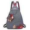 Fashionable Korean Style Waterproof Oxford Crossbody Backpack: Lightweight, Versatile, Large Capacity, Multi-functional