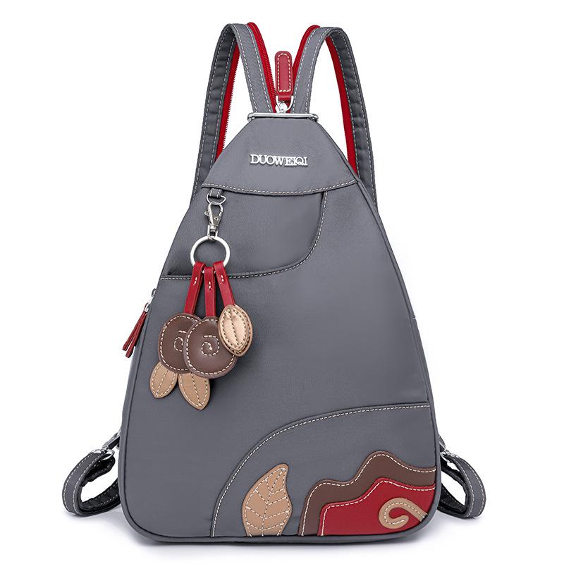 Fashionable Korean Style Waterproof Oxford Crossbody Backpack: Lightweight, Versatile, Large Capacity, Multi-functional