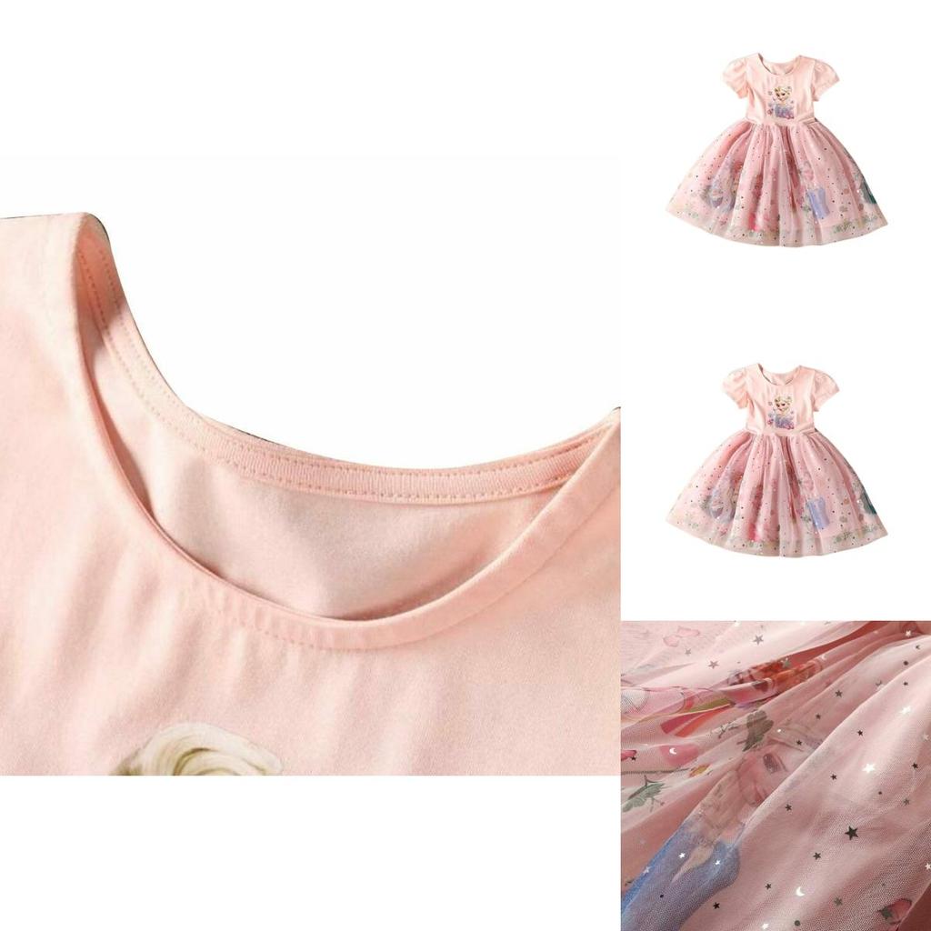 Frozen Elsa Princess Dress For Kids Girls Soft Comfortable Fabric Perfect For Parties!