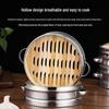 Youhuan Stainless Steel Bamboo Steamer