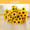 Realistisches Aussehen Künstliche Sonnenblume Gefälschte Seidenblume Für Heimdekoration**