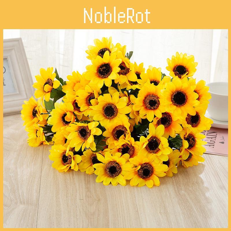 Realistisches Aussehen Künstliche Sonnenblume Gefälschte Seidenblume Für Heimdekoration**