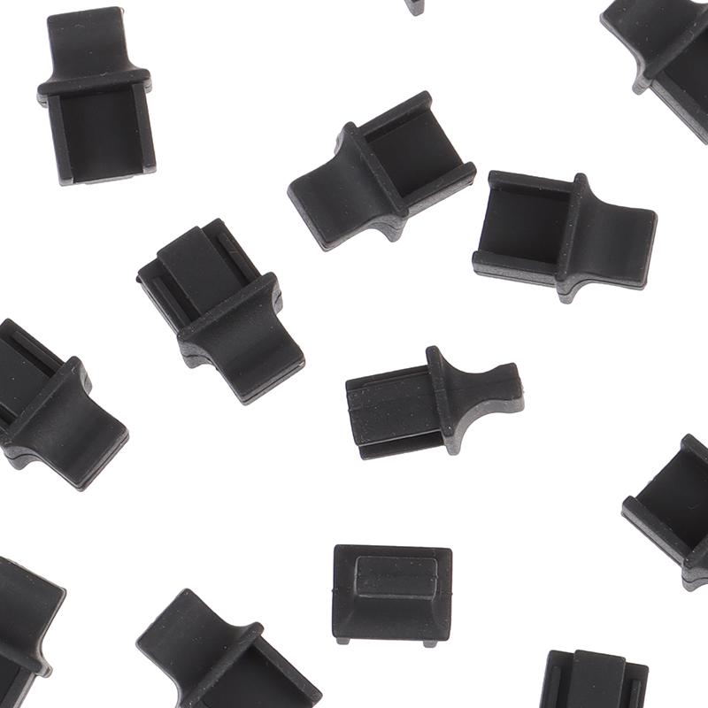 20 kusů Ochranný gumový kryt síťového portu RJ45, Koncovka síťového konektoru