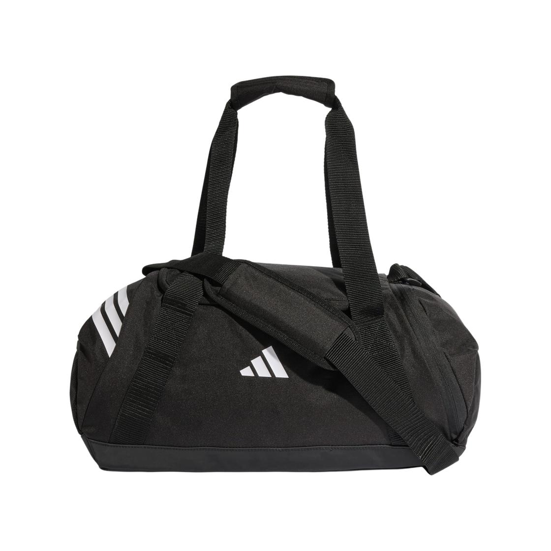 Adidas 31.21L Tiro Fashion Minimalist Recycled Polyester Travel Bag Unisex Travel Bag Black White JY7916 Black & White