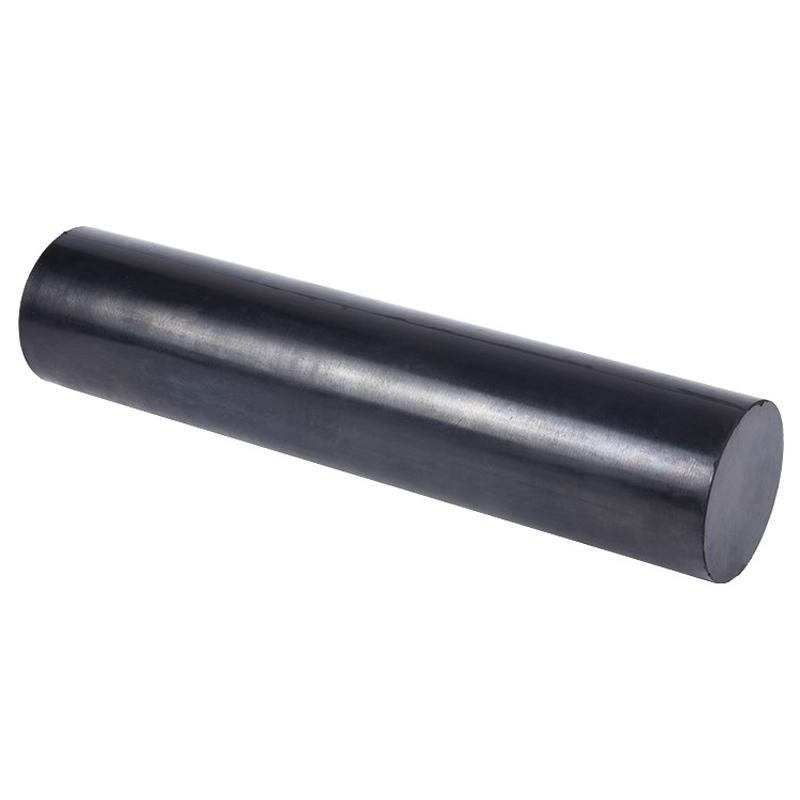 1Pcs Black Rubber Round Rods OD 16~50mm High Temperature Oil Resistant Solid High-Quality Round Bar Length 495mm