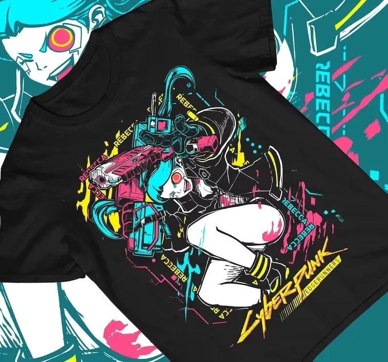 DAVID LUCY Anime Waifu Tshirt Unisex S