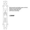 Carbon   RC Drift Car Chassis High Traction Upgrade RC Car Chassis with Battery Mount Plate for 3 RACING D5S 1Celsius10