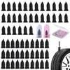 40/100Pcs Spiral Vacuum Tire Repair Nail Self-Tapping Screw Tire Rubber Nails Tool  Scooter